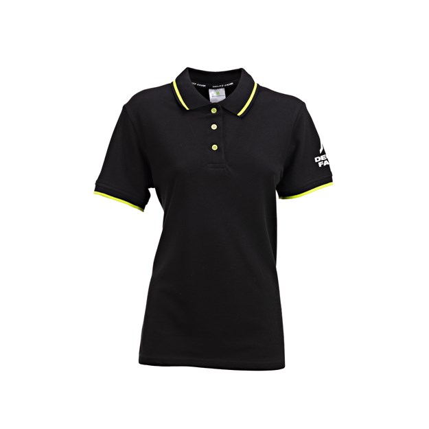 Immagine di Polo donna nera DEUTZ-FAHR