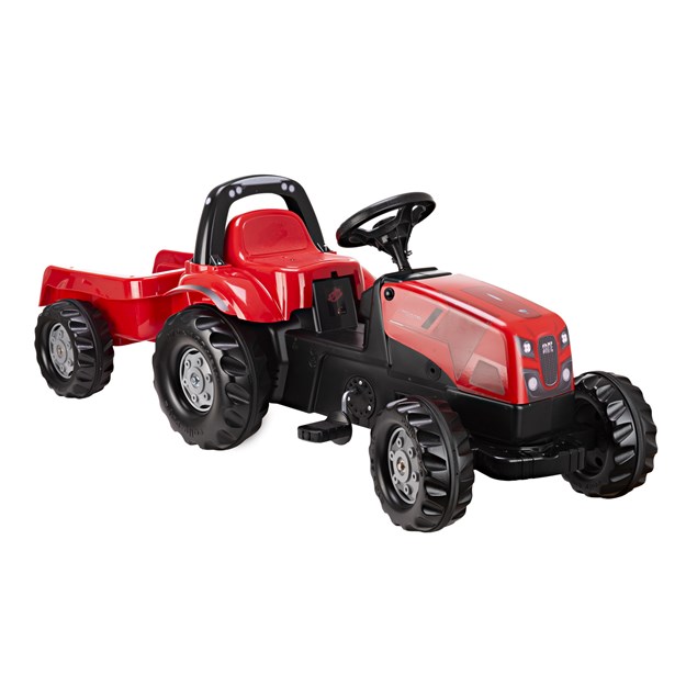 Immagine di Trattore a pedali con rimorchio